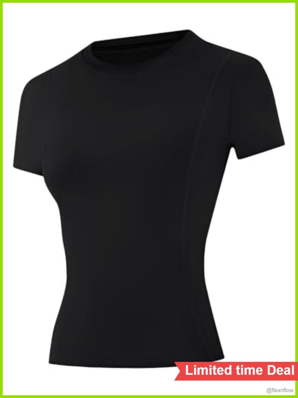 Compression Shirt Short Sleeve Athletic Quick Dry UPF50+ Running Yoga Base Layer